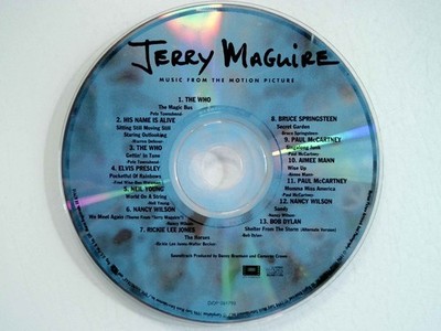 Jerry Maguire - Music From The Motion Picture CD 1996 Soundtrack Columbia