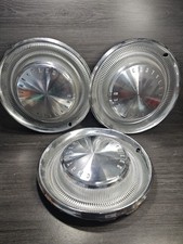 Vintage Lot Of 3 Oem 1974-78 Chrysler New Yorker Newport 15 Hubcap Wheel Covers