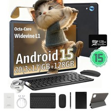 10.1" Android15 Tablets Octa-Core 20GB 256GB 128 128GB Dual Camera Touchscreen