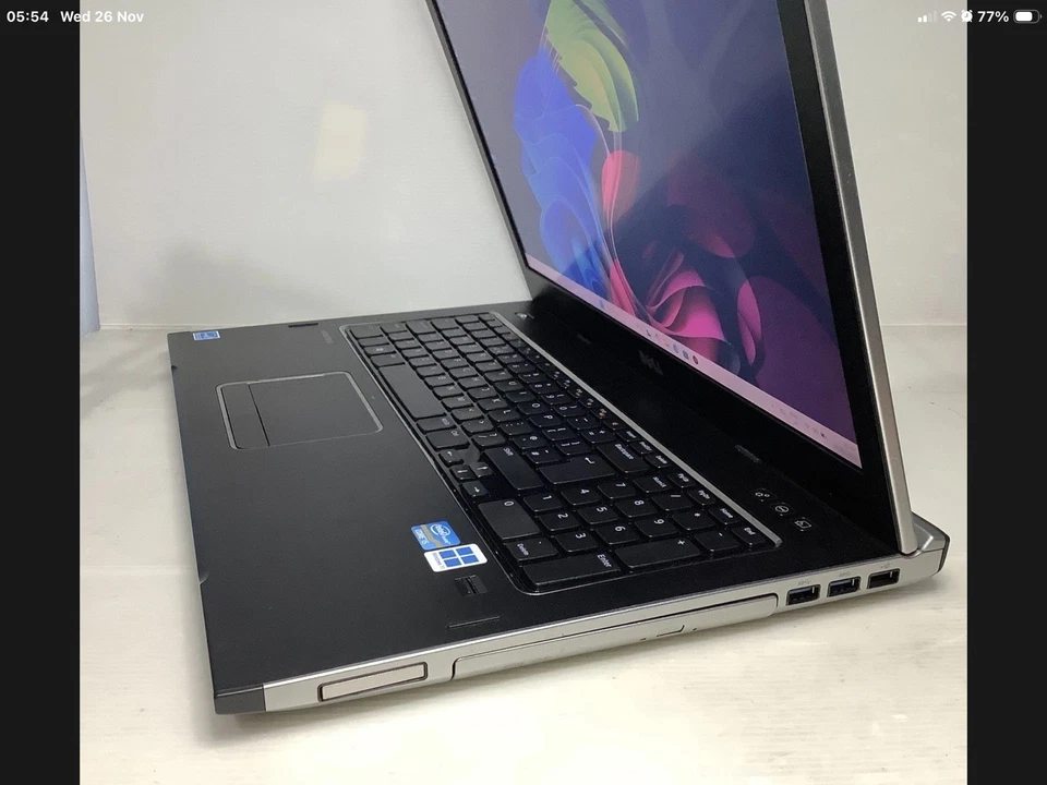 17.3Dell Vostro 3750,INTEL i5 @ 2.40GHz,8GB RAM,128GB SSD,WIN 11 PRO  23H2.(236) - Image 2 of 4