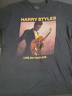 Harry Styles Live On Tour 2018 Concert Merch T Shirt Women's LG graphic 
