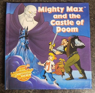 RARE Mighty Max And The Castle Of Doom MINI BOOK 1995 Very Tough To Find