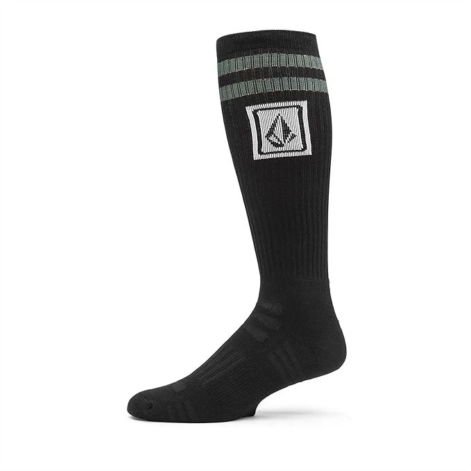 VOLCOM Men's RAMP STONE SKATE Socks - FRN - One Size - NWT - Image 3 of 4