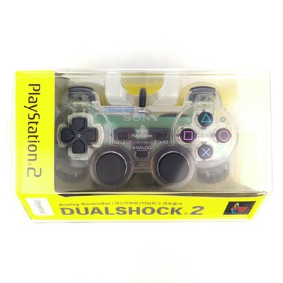 Sony DualShock 2 Rare Factory Sealed Crystal Clear PS2 Controller SCPH-10010 GC