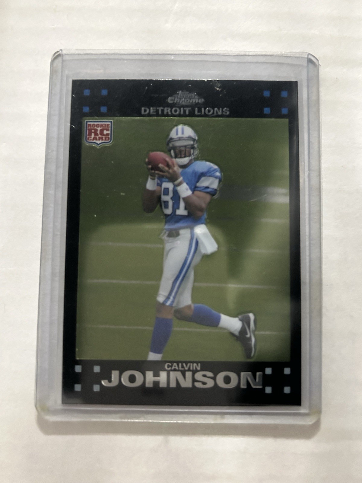 2007 Topps Chrome - Calvin Johnson #TC200 (RC) (B)