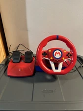 HORI Nintendo Switch Accessory Racing Wheel | Mario Kart 8 Pro Mini | Great Cond