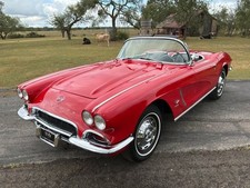 1962 Roman Red Chevrolet Corvette   | C1 Corvette Photo 1