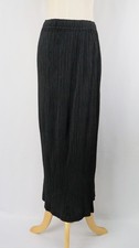 Authentic ISSEY MIYAKE FETE Black Pleats Skirt 208 8937a