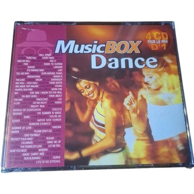 Music Box Dance 4 CD Compilation Dance 2000 Ann Lee Corona Black Box Neuf - Photo 1/2