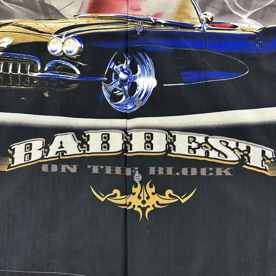 Camisa Boyd Coddington Para Hombres XL Coche Gráfico Baddest On The Block Hot Rod Auto Show Foto 2 de 4