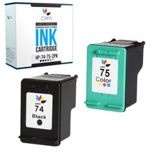 CMYi 74 75 Replacement Ink Cartridges for HP Deskjet Officejet Photosmart