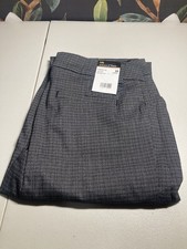 Women s Lee Relaxed Fit Straight Mid Rise Wrinkle Free Pants Size 10 Short NWT
