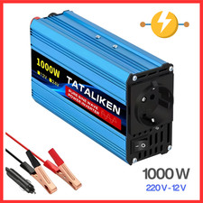 Inverter 12V 220V Onda Pura Sinusoidale Convertitore Trasformatore 1000W [PROMO]