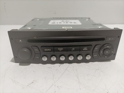 96766518XT AUDIOSYSTEM / RADIO-CD / 6574PW / 2121652 FÜR PEUGEOT 207/207+ WA_,