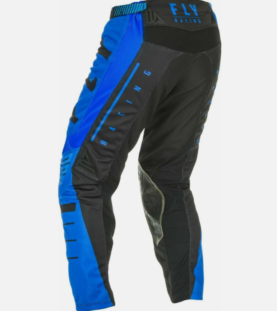 FLY RACING Black/Blue Kinetic Mesh Pants Dirt Bike ATV MX 374-32023