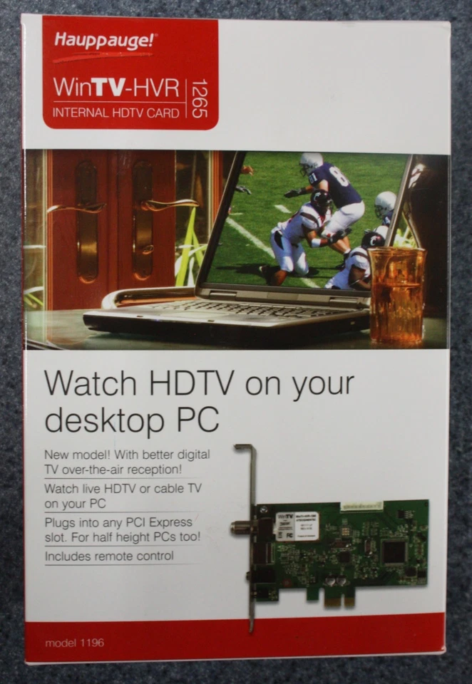 NEW Hauppauge! WinTV-HVR 1265 Internal HDTV Card SL-1196-v1 - Image 3 of 4