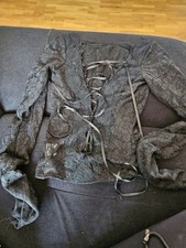 Lip Service Blacklist Cast of Knit Top Blouse M goth lace