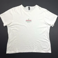 Krispy Kreme Doughnuts Vintage Promotional White Top T-Shirt Women’s Size XL