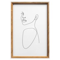 walther design Bilderrahmen Silhouette Holz 13X18 Cm