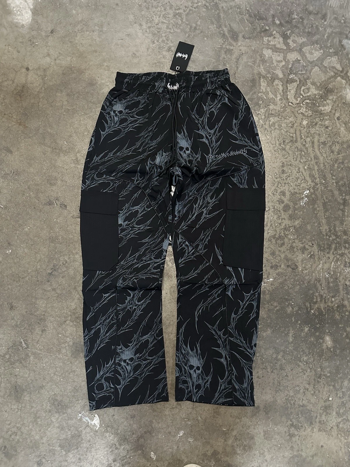 Breathedivinity Nightstalker Ghost Camoflauge Track Pants (Size S - Midnight)
Opens in a new window 