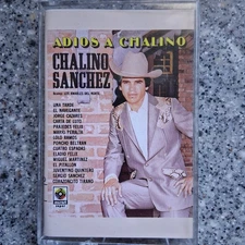 CHALINO SANCHEZ - ADIOS A CHALINO CASSETTE EXCELENTE CONDICION