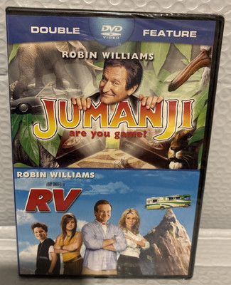 Jumanji / RV (Double Feature DVD) Robin Williams, Kristen Dunst - New