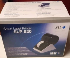 Seiko SII SLP620 Direct Thermal Smart Label Printer USB with AC Adapter NEW NIB