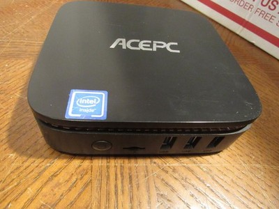 ACEPC GK1 Mini PC no power cord [ read look pictures FOR PARTS or repair as is ]