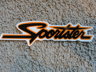 New Harley Davidson Sportster Script Outside Decal Medium 