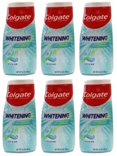 ( LOT 6 ) Colgate Whitening Fluoride Toothpaste Crystal Mint 4.6 oz each SEALED