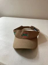 Zephyr Smart Mouth Adjustable Strap Tan Khaki Visor Hat