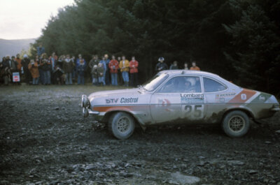 Will Sparrow & Ron Crellin, Vauxhall Magnum WRC RAC Rally 1975 Old Photo 9