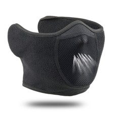 Winter Windproof Half Face Mask with Ear Warmer Balaclava Ski Mask for Men Women
