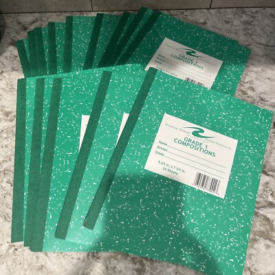 Roaring Spring Grade 1 Composition Book 24 Sheets Green Set Of 15 Books NEW