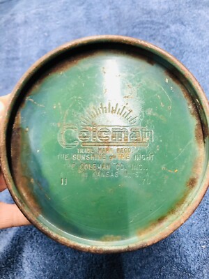 RéchaU Coleman 502 Vert 1968 - Made In USA, état Menthe, Camping Vintage