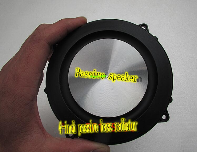 4 inch 120mm bass radiator passive speaker