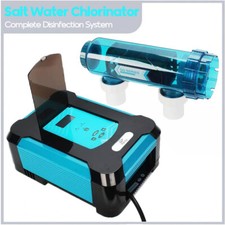 GENERADOR DE CLORO DE AGUA SALADA Celda de clorador de sal para piscina de hasta 55,000 galones