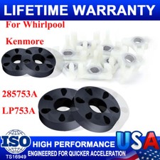  4 PACK 285753A Washer Coupler Coupling With Metal Insert for Whirlpool Kenmore