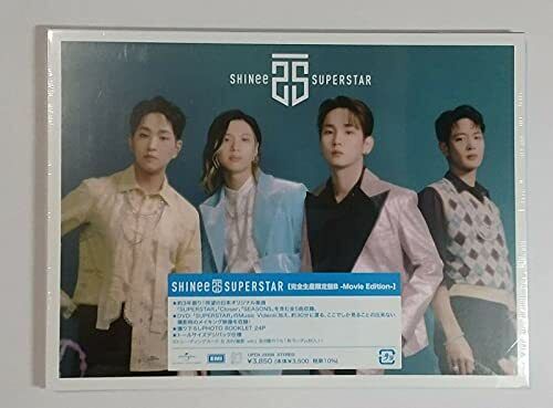 SHINee SUPERSTAR (Limited Edition B Movie Edition) CD+DVD+PHOTOBOOKLET - Picture 1 of 2
