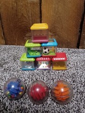 Lot of 6 Fisher Price Original Interactive Peek A Blocks Incrediblock 3 Round