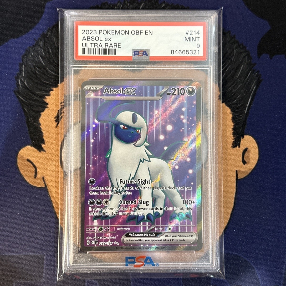 MアブソルEX プロモPSA9 PSA 9 MINT 2023 Pokemon Obsidian Flames ABSOL EX #214 Ultra