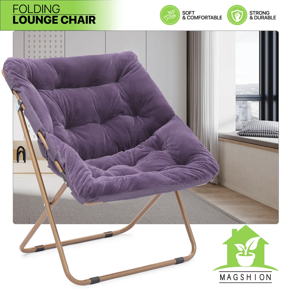 Fold up bedroom chair hot sale