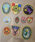 LOT OF 10 Embroidered CATHOLIC RETREAT EAGLE ROCK SCOUTACULAR Boy Scout Patches