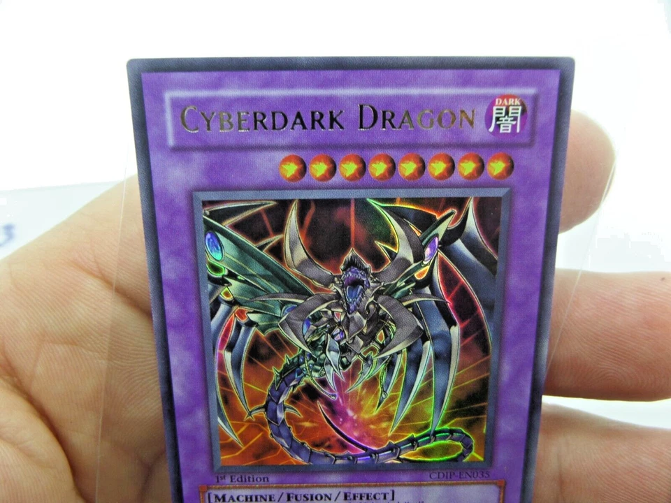 Yugioh Cyberdark Dragon 1st Edition CDIP-EN035 Cyberdark Impact NO RETURNS "23" - Image 4 of 4