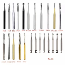 Dental Carbide Round Burs FG Zekrya ENDO-Z High/Low Speed Handpiece Surgical SA