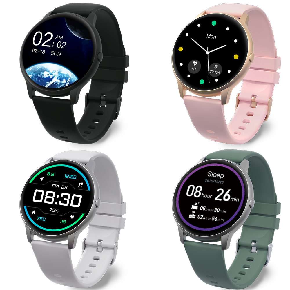 Heart Rate Smart Watch Men Women Steps Activity Fitness Tracker - Main Image