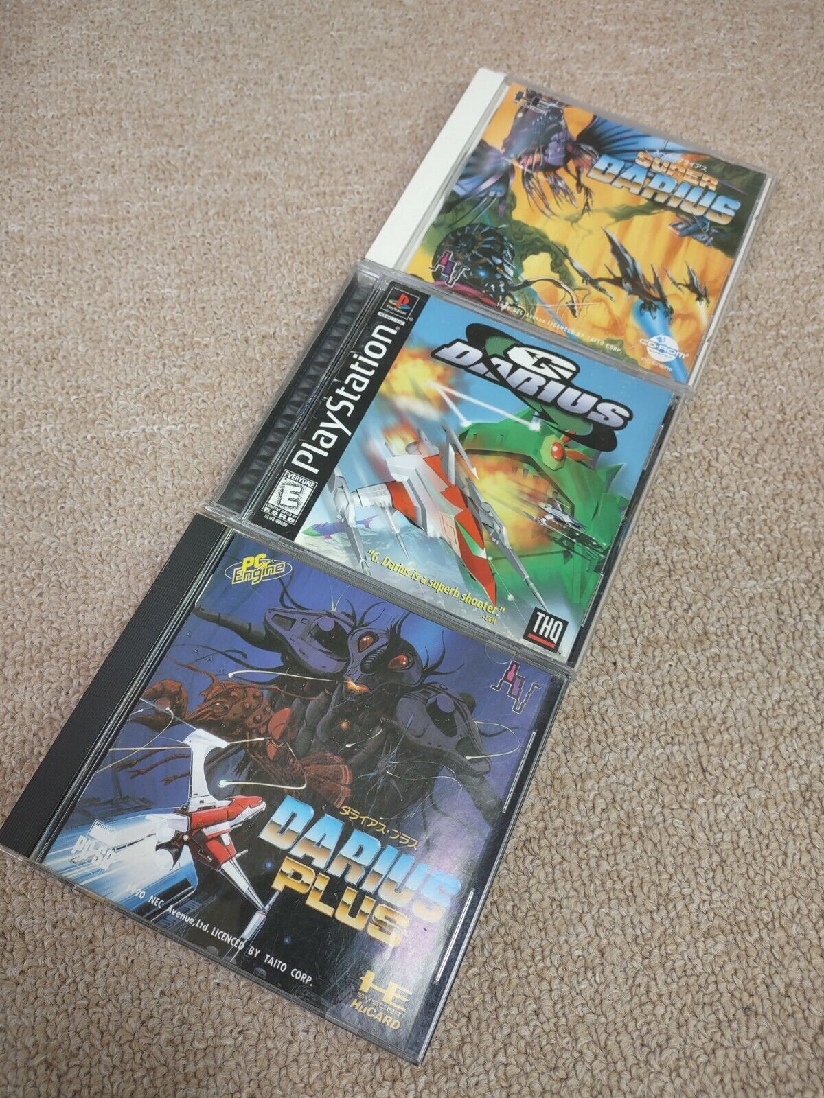 Darius Video game lot: G Super Weekly update Alpha PS1 PCE and And for Max 59% OFF