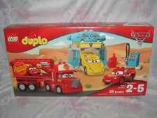 lego duplo cars flo's cafe