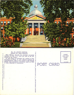 State Capitol, Santa Fe, New Mexico Postcards unused 54579
