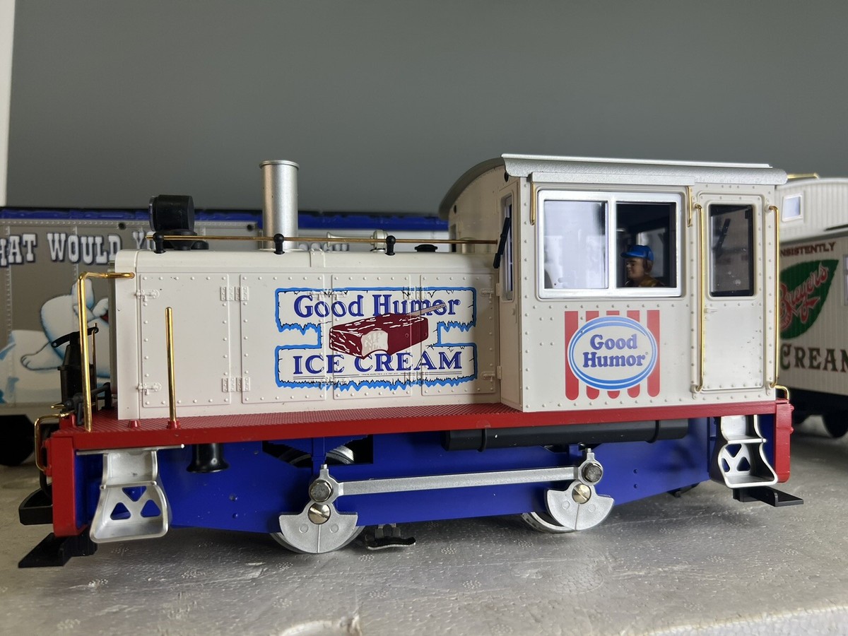 LGB Train Good Humor Diesel Train Set Breyers Ice Cream Klondike